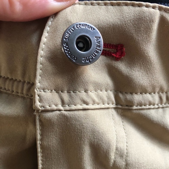 Flannel lined Tan Chinos & Khakis 36x30 relaxed fit travel ready by Avalanche. - Picture 6 of 15